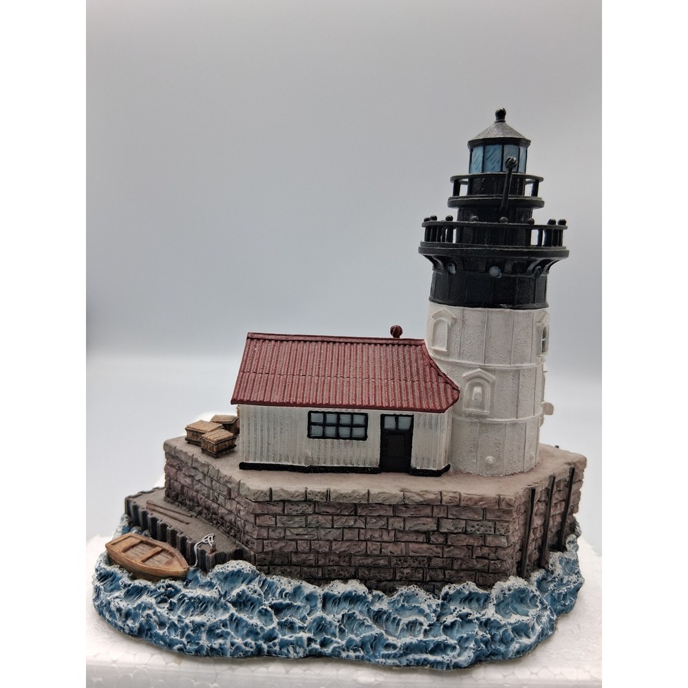 Harbour Lights Detroit River Michigan Bar Point Shoal Lighthouse Replica 696